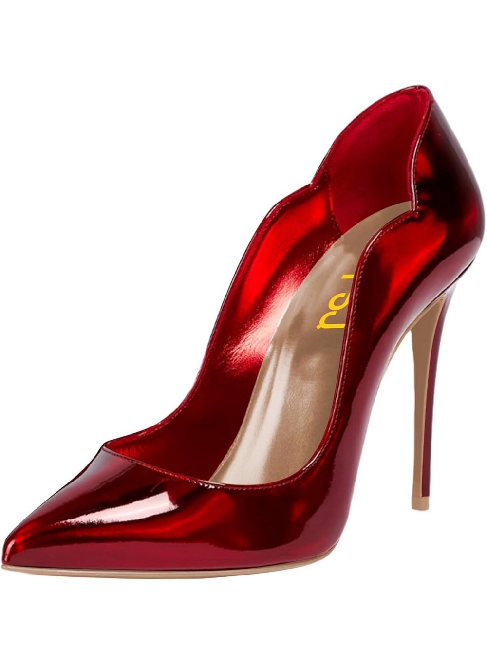 FSJ Women's Classic Stiletto Heel Shoes